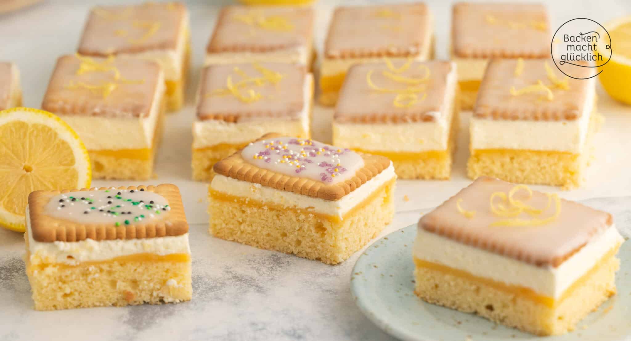 Butterkekskuchen mit Zitrone