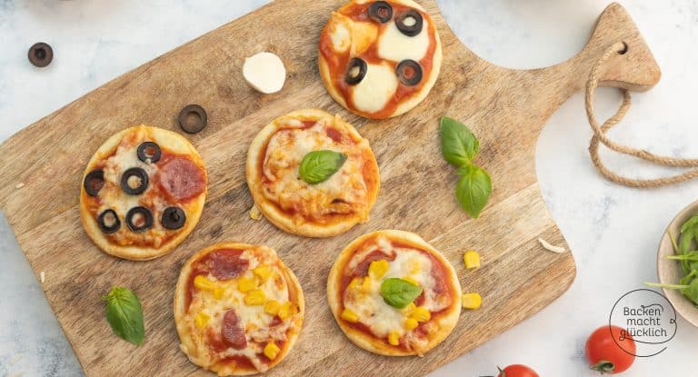 Mini-Pizzen Rezept