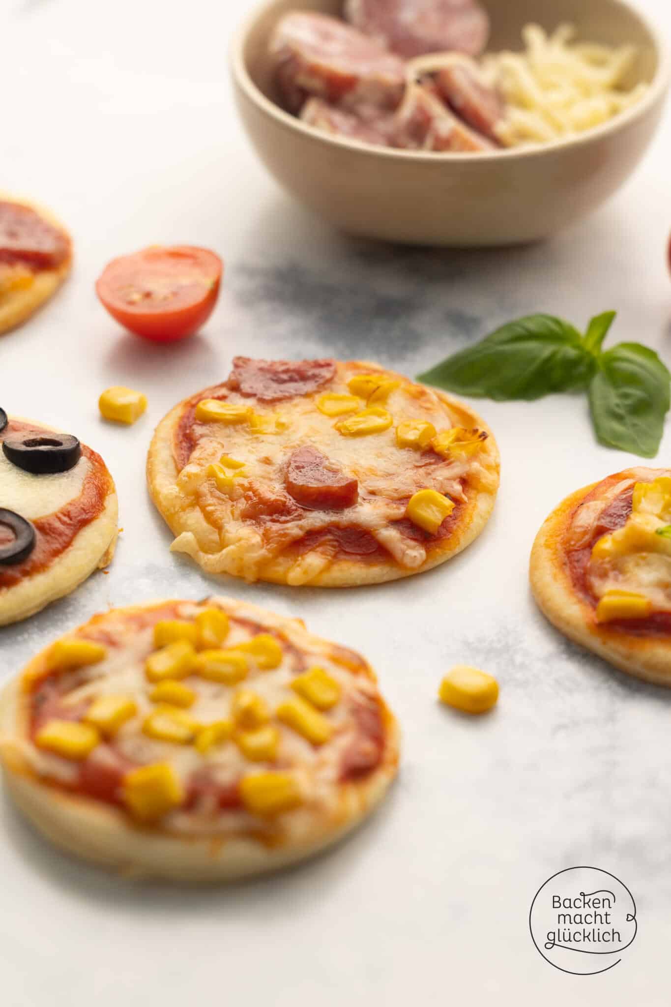 Mini-Pizza Rezept