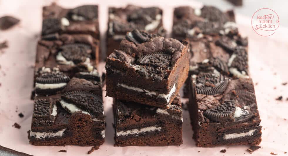 Oreo Brownies saftig