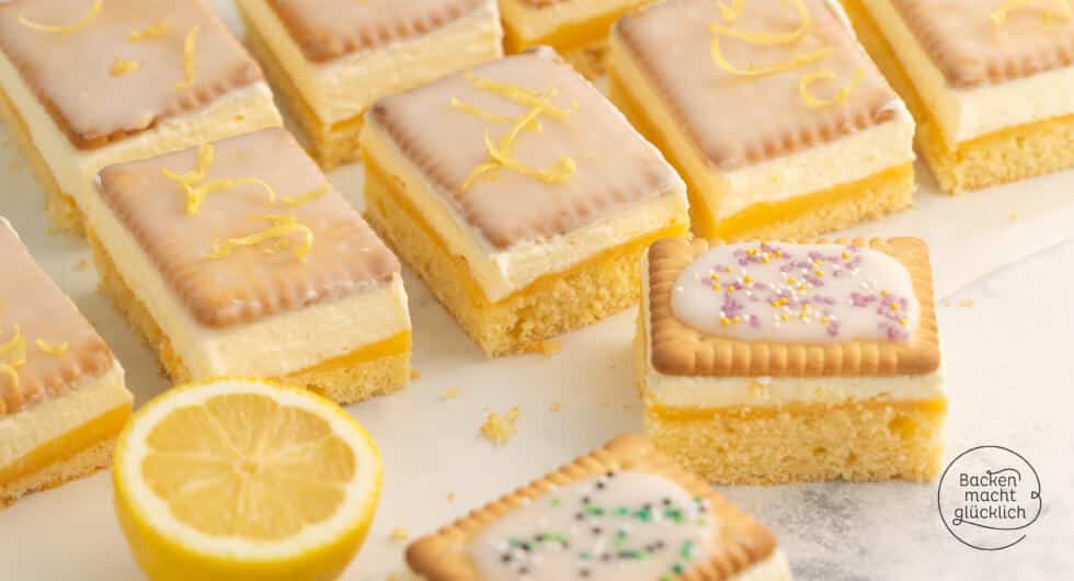 Zitronen-Butterkeks-Kuchen