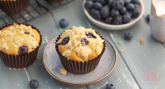 Vegane Blaubeer-Muffins
