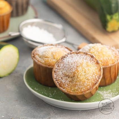 Süße Zucchini-Muffins