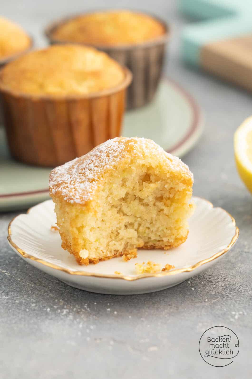 Süße Zucchini-Muffins | Backen macht glücklich