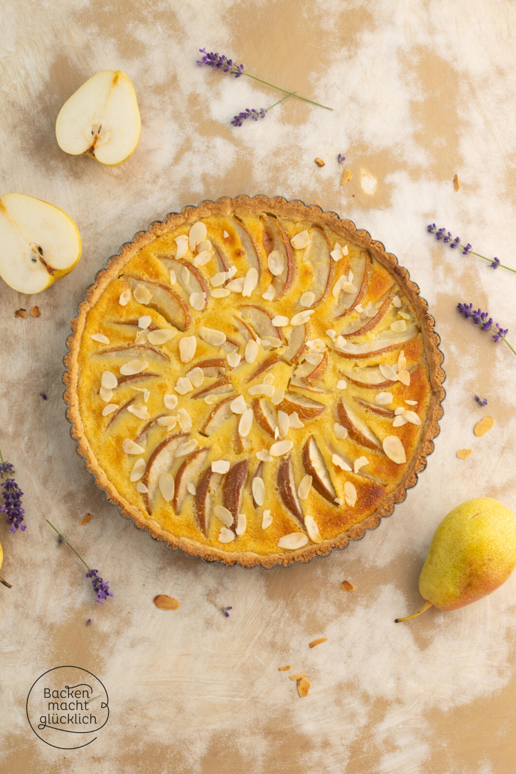 Birnen-Tarte | Backen macht glücklich