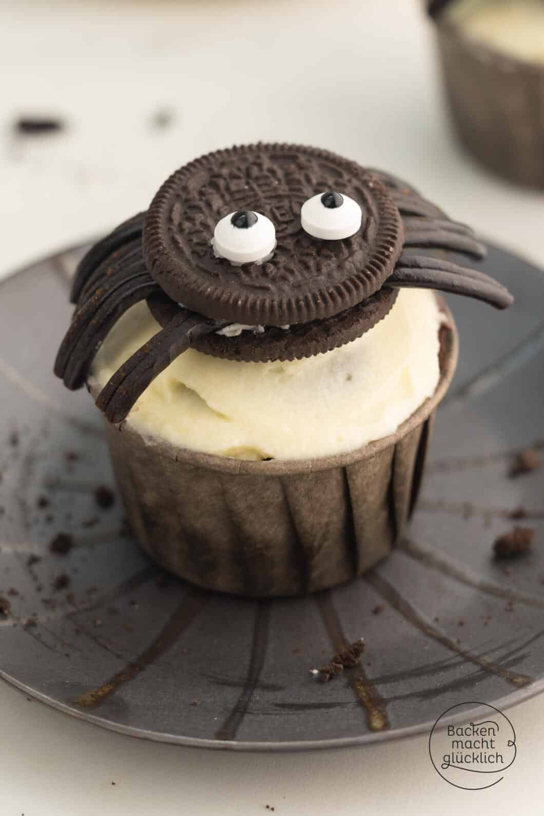 Spinnen-Muffins | Backen macht glücklich