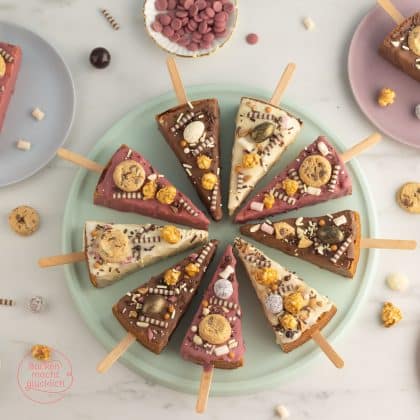 Käsekuchen am Stiel