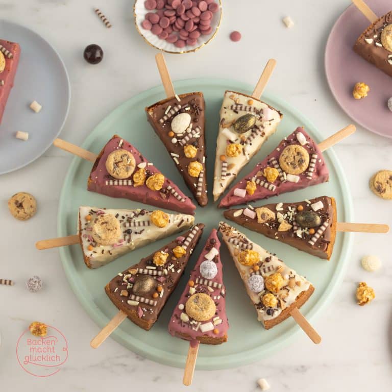 Käsekuchen am Stiel (Cheesecake Sticks)