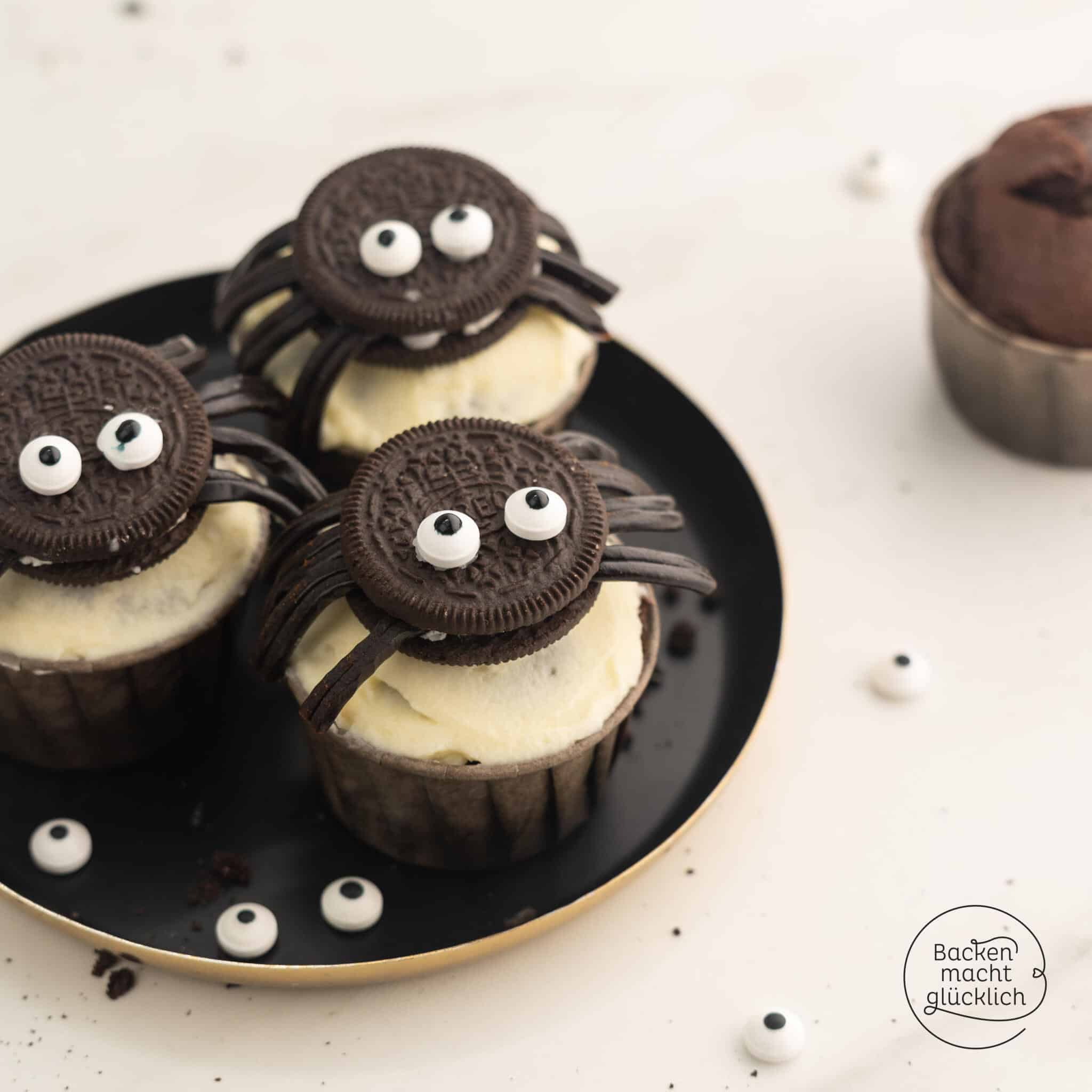 Spinnen-Muffins | Backen macht glücklich