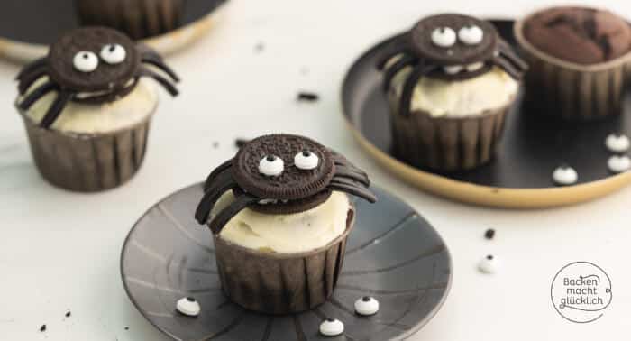 Spinnen-Muffins