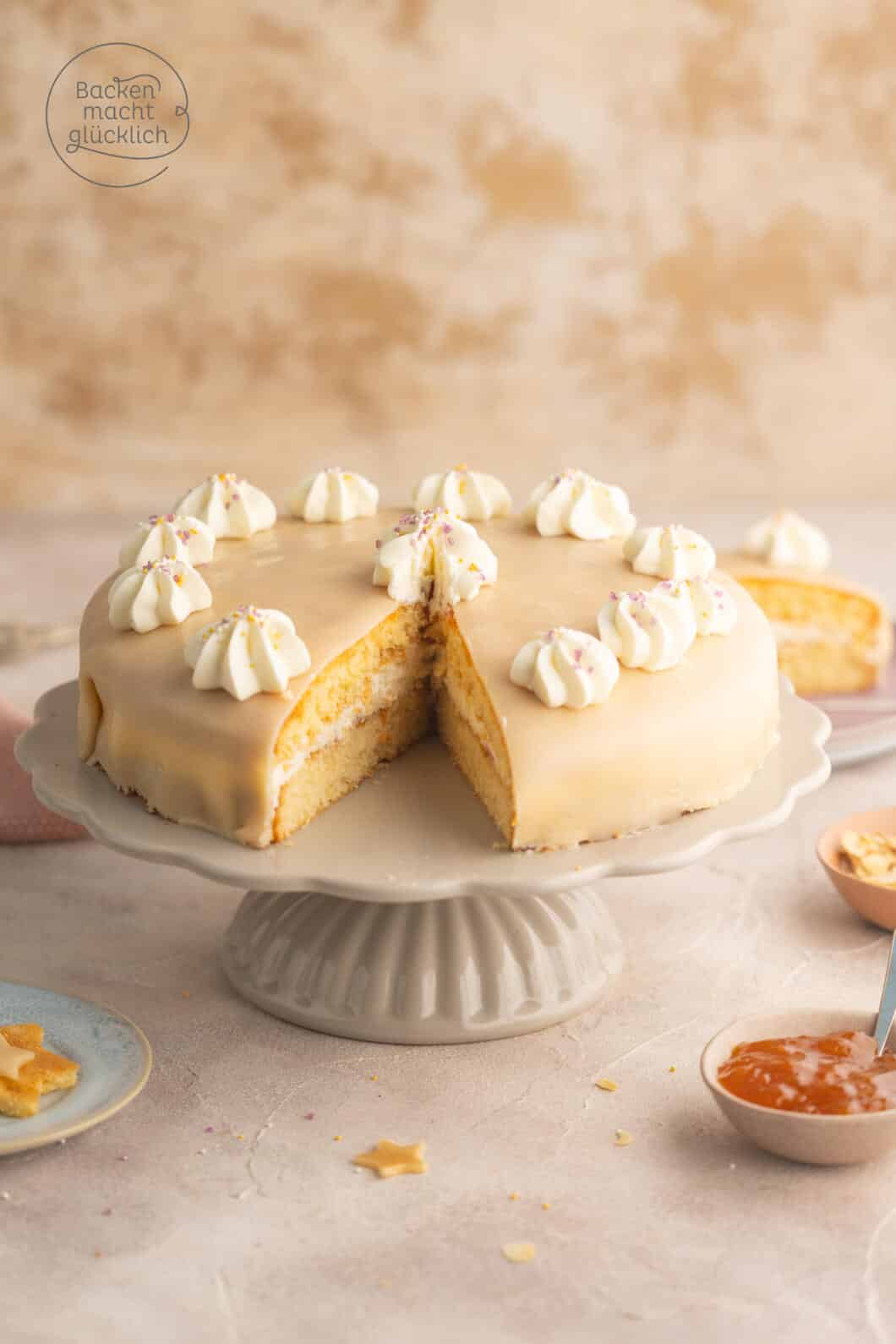 Marzipantorte | Backen macht glücklich