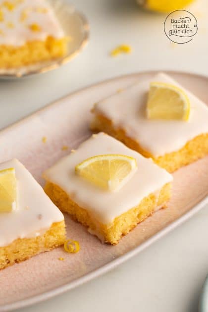 saftiger glutenfreier Zitronenkuchen