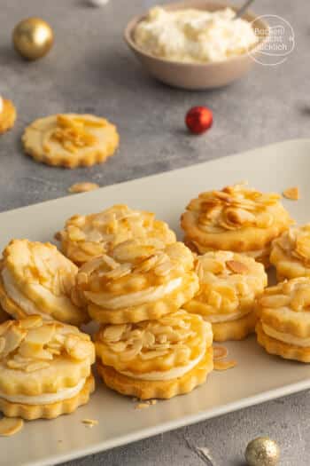 Bienenstich Plätzchen