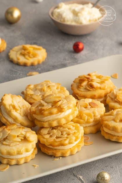 Bienenstich Plätzchen