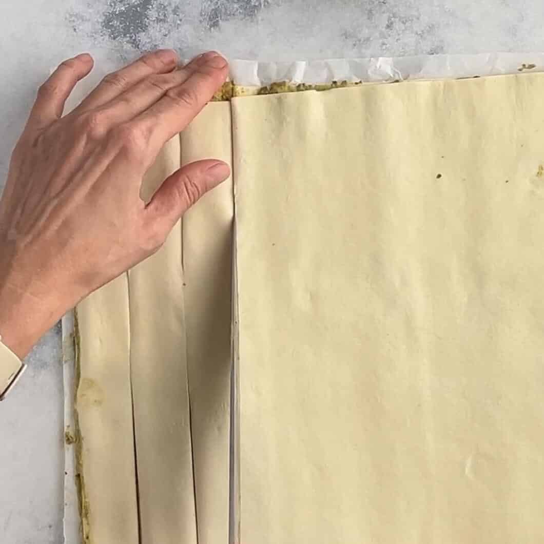 Blätterteig Tannenbaum 3