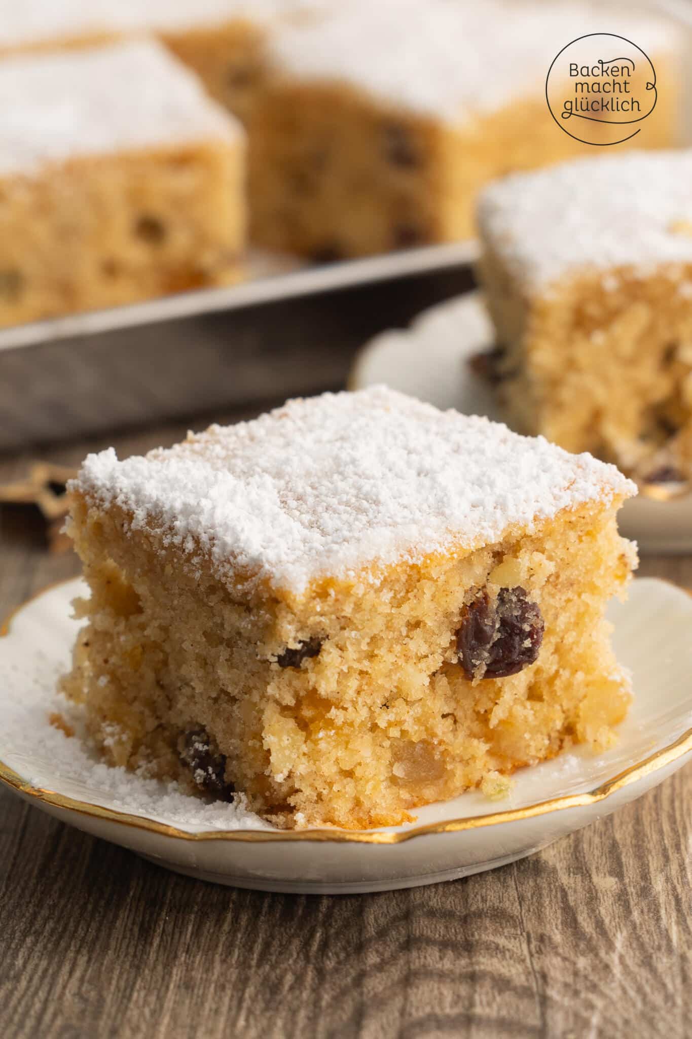 schneller Stollenkuchen