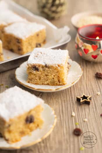 Stollenkuchen-Blech