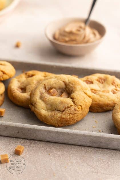Karamellcookies Rezept