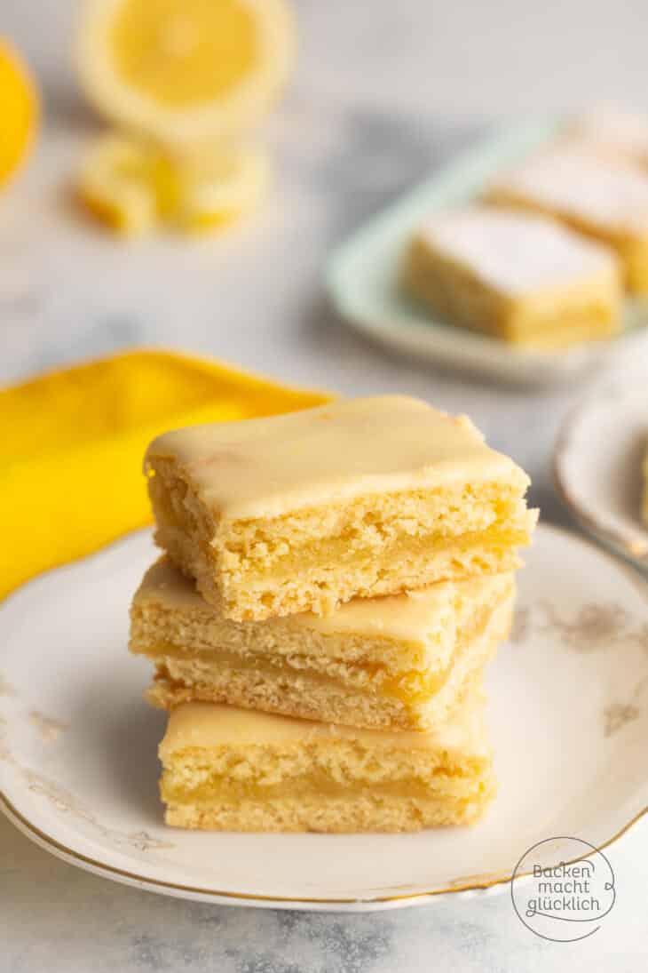 Lemon Curd Kuchen | Backen macht glücklich