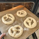 Brezel backen
