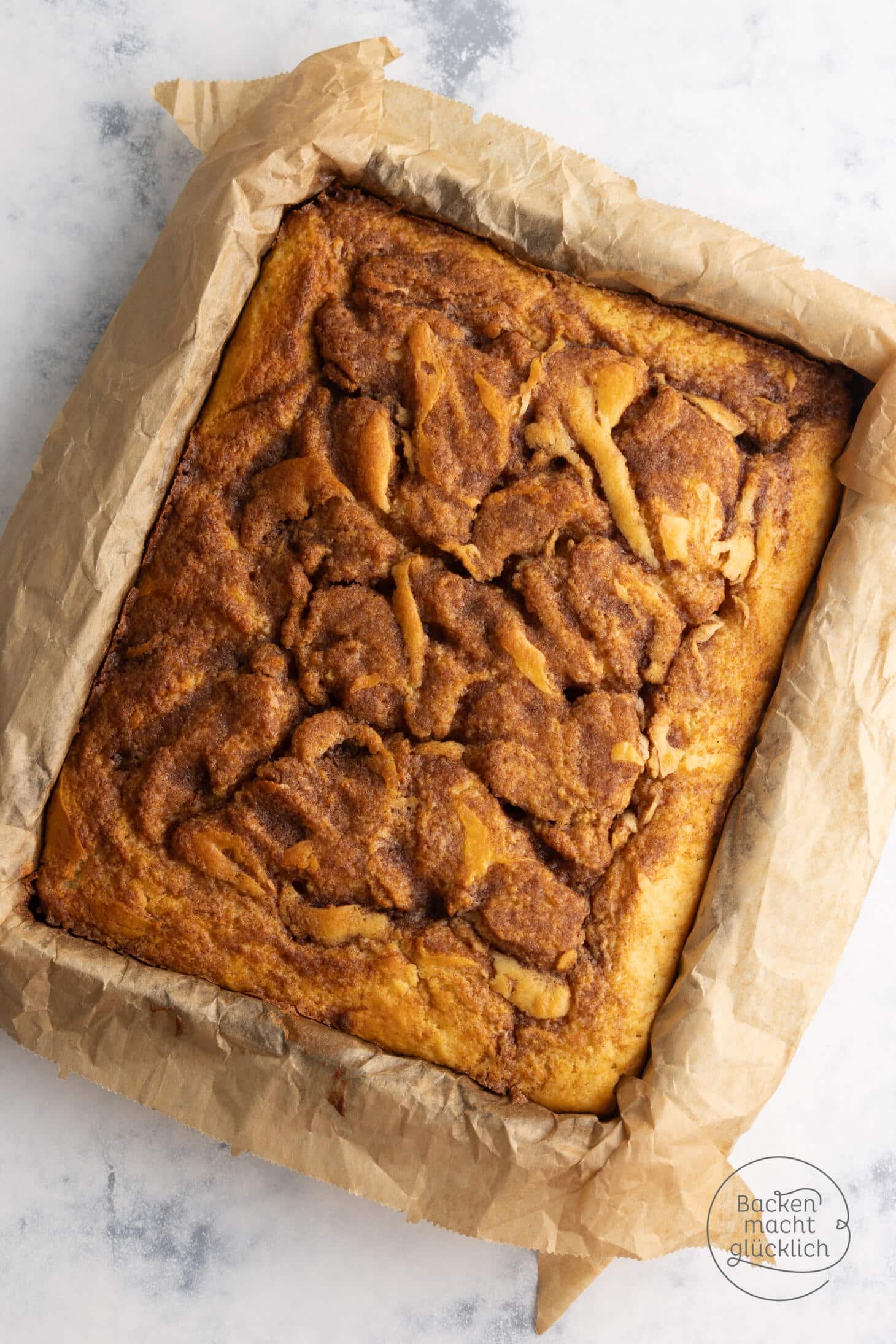 Zimtschneckenkuchen | Backen macht glücklich