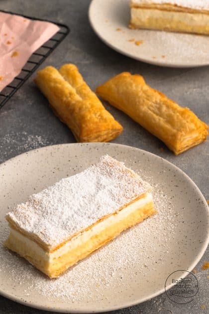 Cremeschnitte Blätterteig Rezept