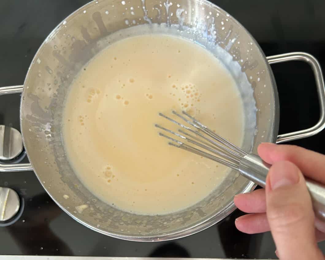 Eierlikör Wasserbad