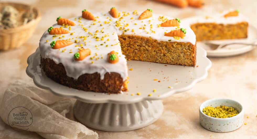 saftiger Rüblikuchen