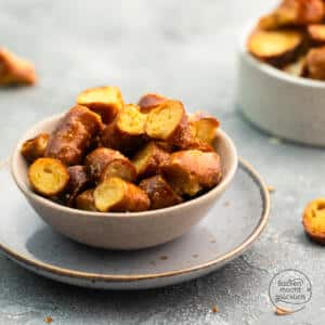 einfache schnelle Brezel Cracker