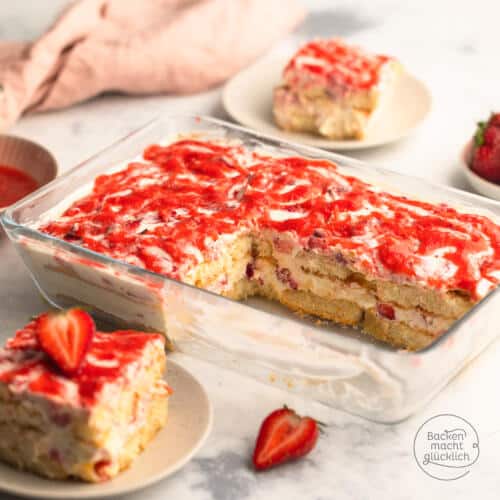 Erdbeer-Tiramisu | Backen macht glücklich