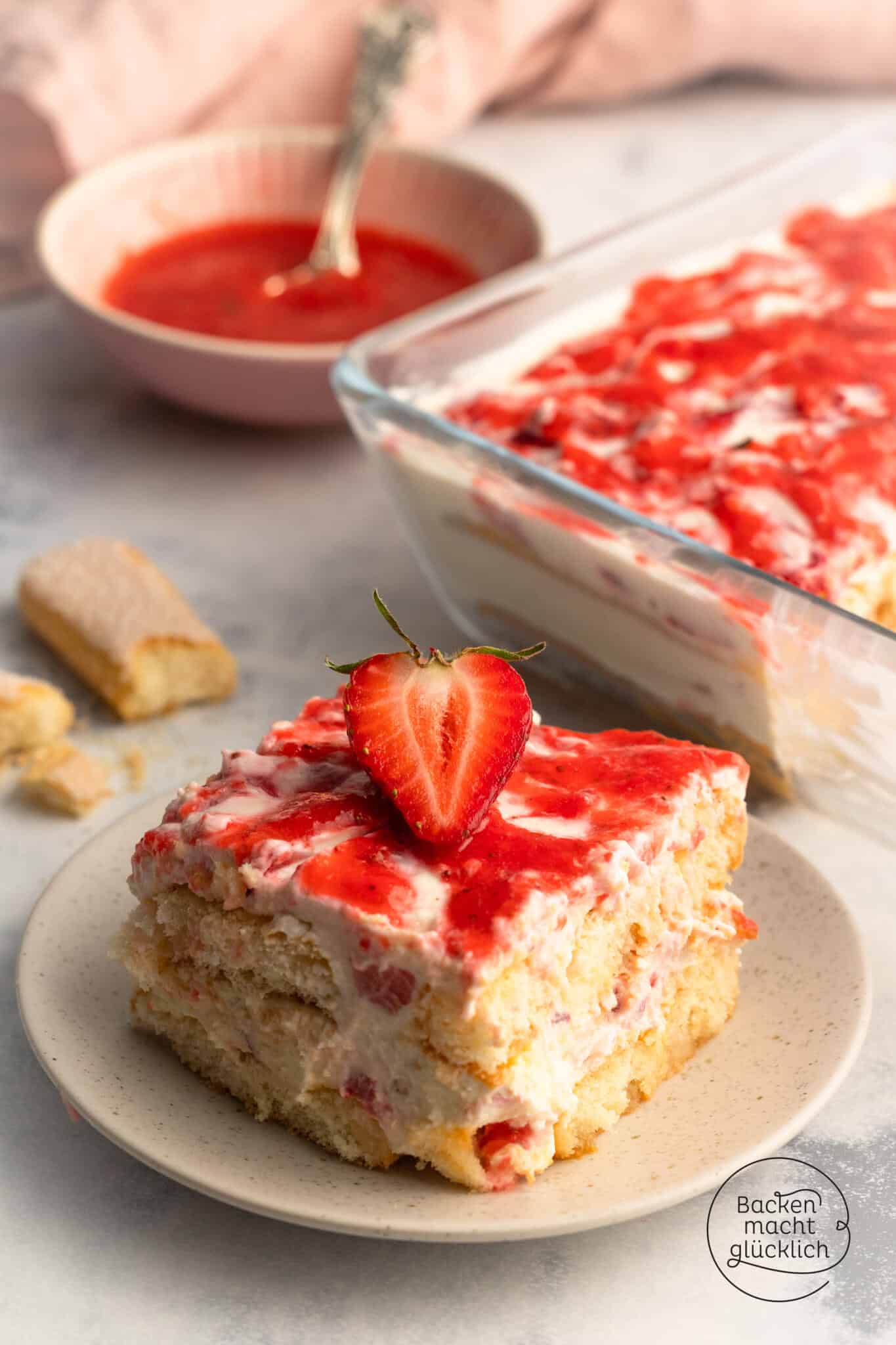 Erdbeer Tiramisu