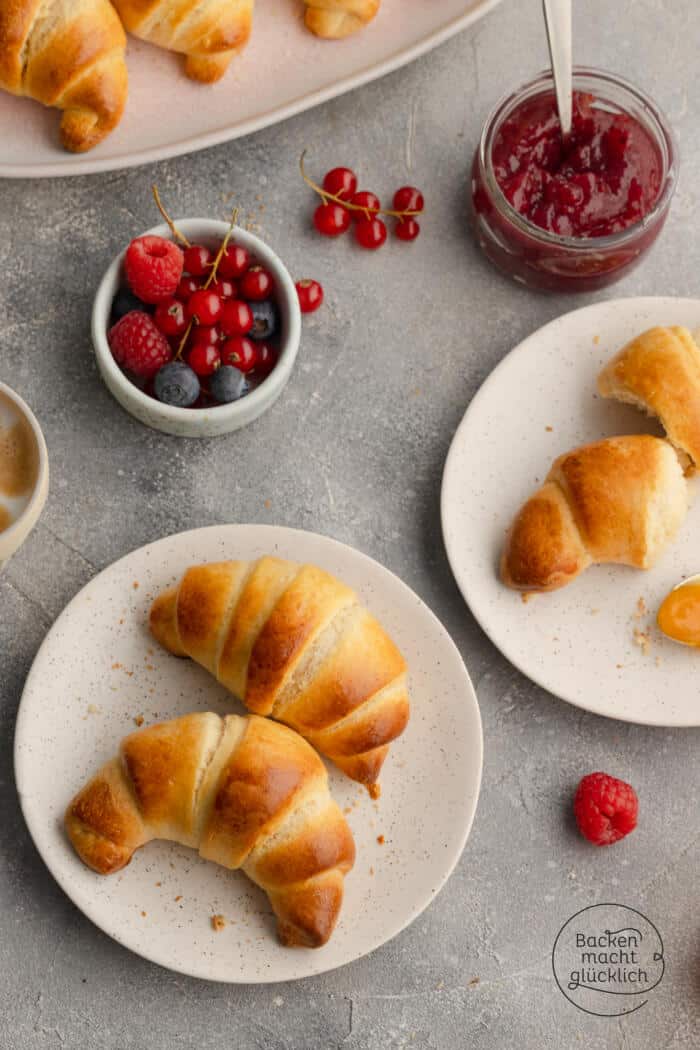 Butterhörnchen | Backen macht glücklich Butterhörnchen | Backen macht glücklich