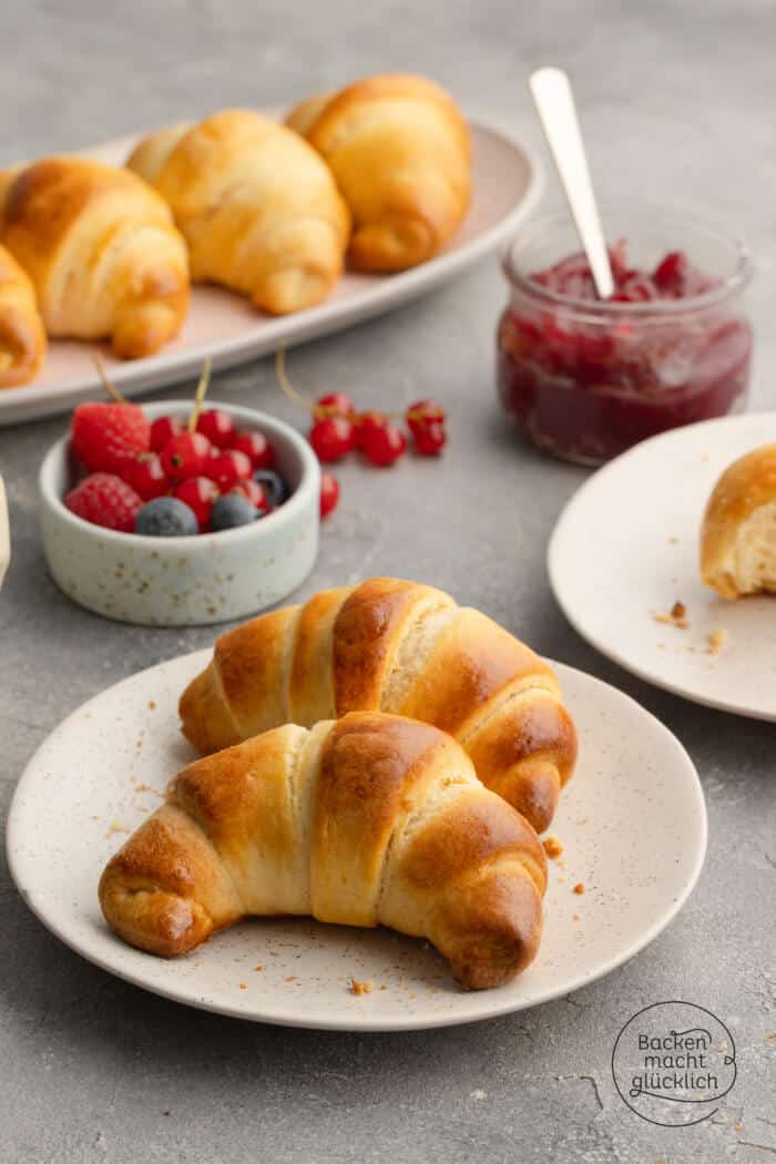 Butterhörnchen | Backen macht glücklich