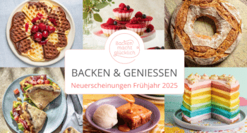 Neue Backbücher Frühjahr 2025