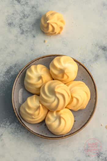zuckerfreie Baiser-kekse