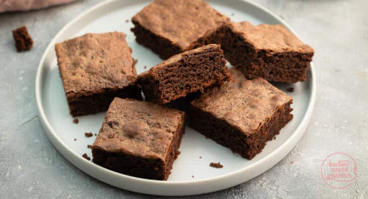 saftige glutenfreie Brownies