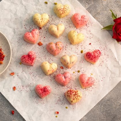 Herz-Pralinen Rezept
