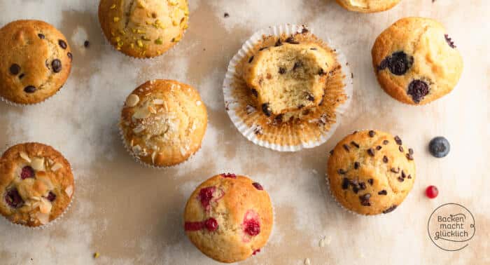 Muffins Grundrezept