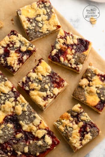 Streusel-Quark-Mohn-Kuchen