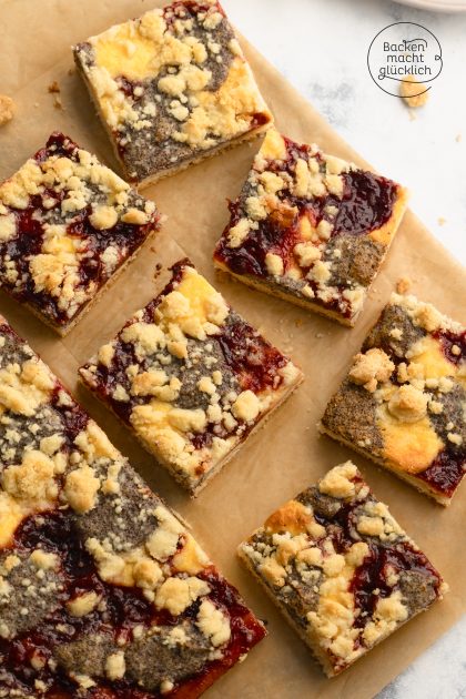 Streusel-Quark-Mohn-Kuchen
