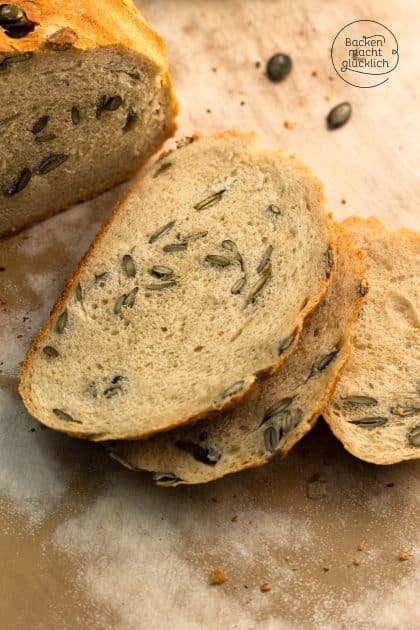 einfaches Kürbiskernbrot