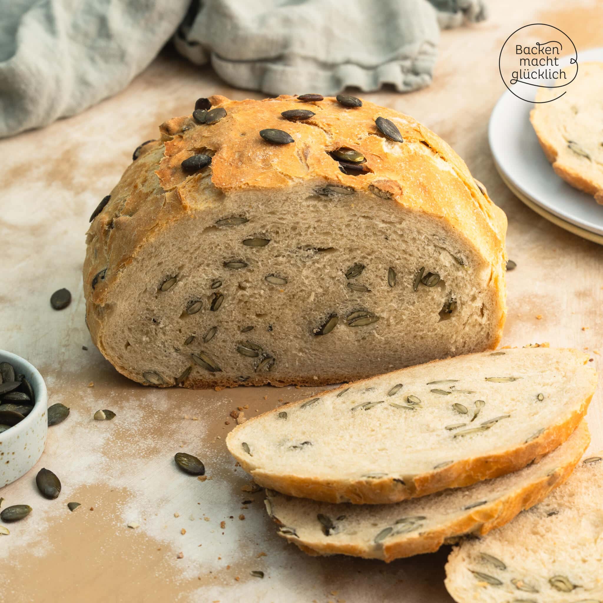 Kürbiskernbrot | Backen macht glücklich Kürbiskernbrot | Backen macht glücklich