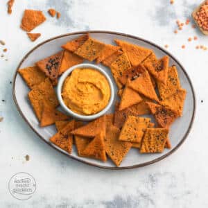 Linsenchips Rezept