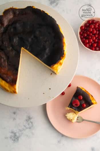 Burned San Sebastian Cheesecake