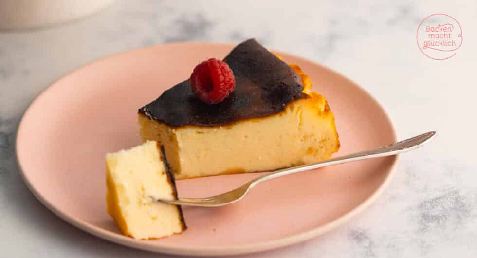 San Sebastian Cheesecake Rezept