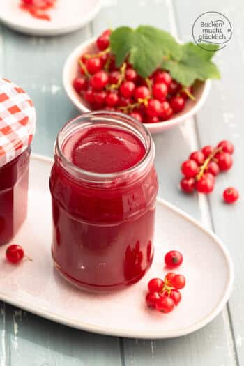 Johannisbeermarmelade selber machen