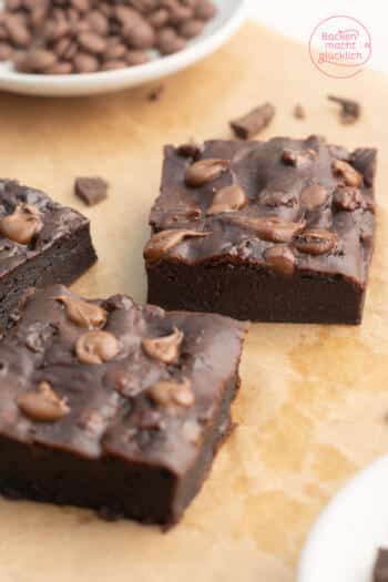 Proteinbrownies mit Proteinpulver