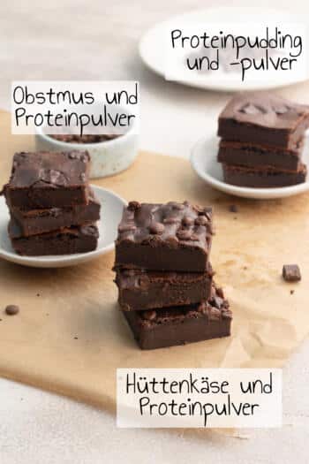 bestes Protein Brownies Rezept