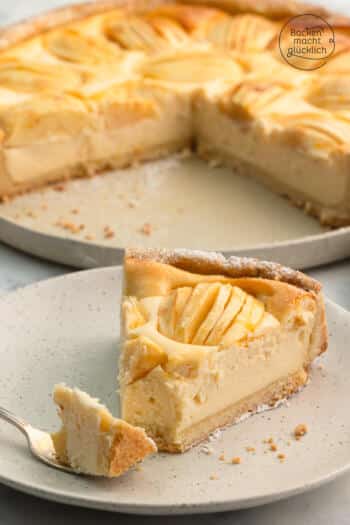 Apfel-Quark-Kuchen