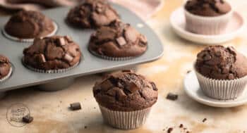 saftige Schokomuffins
